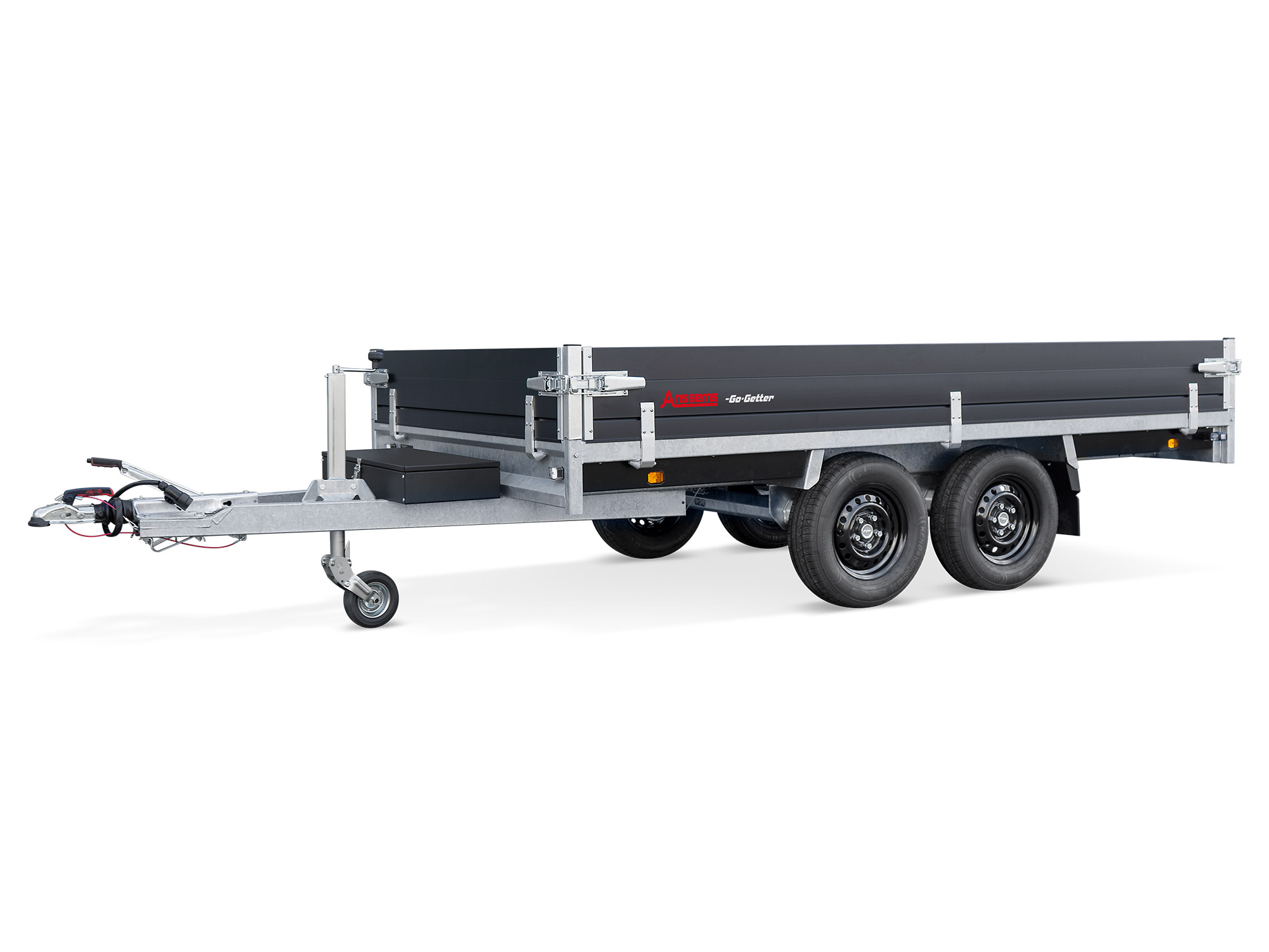 Anssems PKW Anhänger Hochlader Alu PSX 2500 kg, Ladefläche 3,25 x 1,78 m Go-Getter