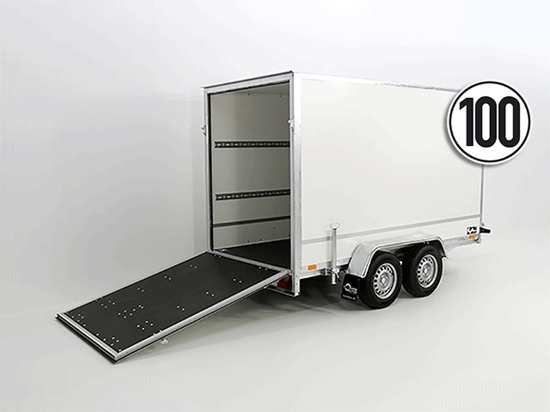 Kofferanhänger BK Höhe:180cm 2,0t|Rampe-Neu